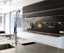 Küche Schwarz Weiß Innenarchitektur Design